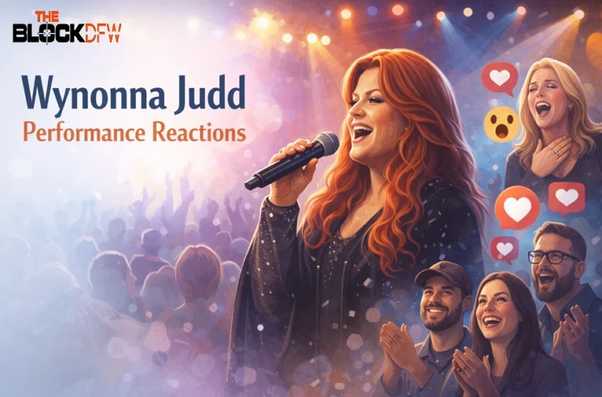 Wynonna judd performance reactions
